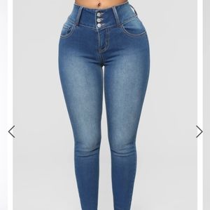 Out with the Girls High Rise Jeans